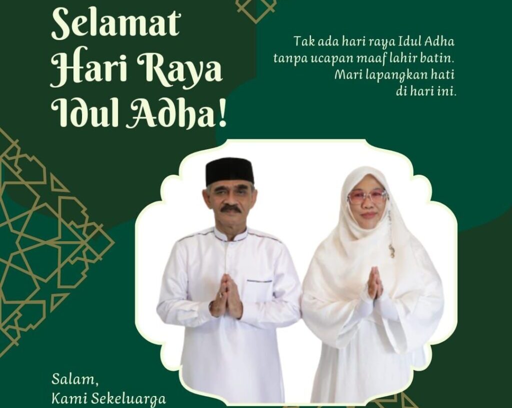 Bupati Aceh Utara H.Muhammad Tjaib bersama isteri