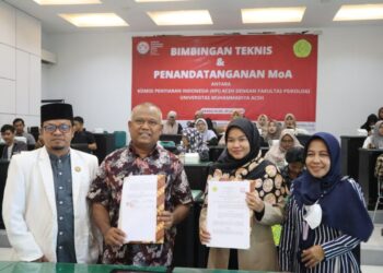 KPI Aceh dan Universitas Muhammadiyah Lakukan Kerjasama, Ajak Mahasiswa Awasi Isi Siaran