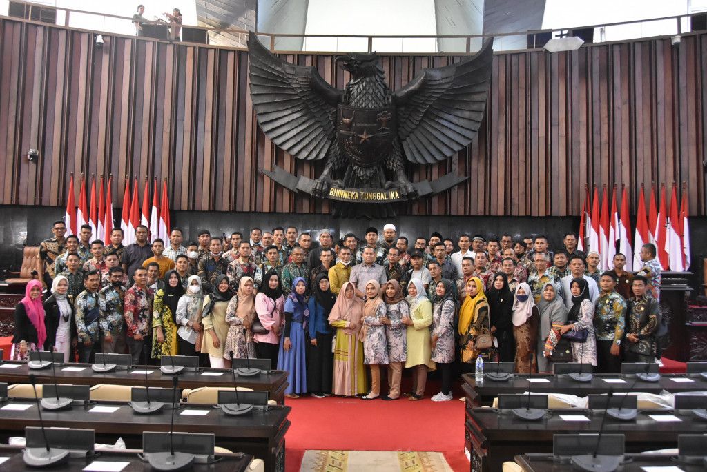 Ratusan Perangkat Desa di Aceh Silaturahmi Dengan Muslim di Senayan