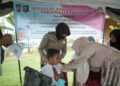 HUT Polwan ke 74, Polwan Polres Lhokseumawe Gelar Vaksinasi Covid-19 dan Pengobatan Gratis