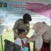 HUT Polwan ke 74, Polwan Polres Lhokseumawe Gelar Vaksinasi Covid-19 dan Pengobatan Gratis