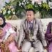 Istri Bawa Anak ke Pelaminan, Dampingi Suami Nikah Lagi