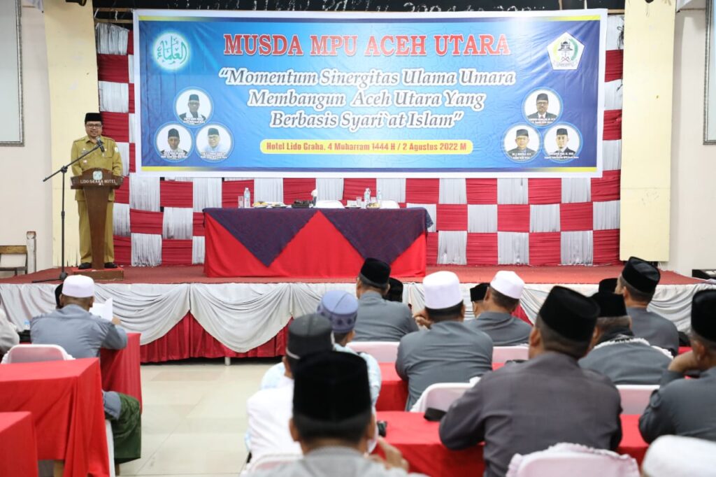 Hadiri Musda MPU, Pj Bupati Aceh Utara Mengajak Ulama Perkuat Sinergi