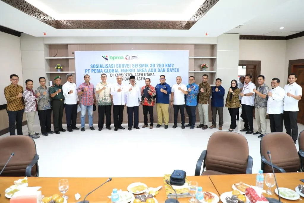 PJ Bupati Aceh Utara Minta PGE Perkuat Komunikasi dalam Pencarian Sumber Migas Baru Seismik 3D