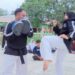 Abu Siwah Latih Atlit Bela Diri Siswa SMAN 3 Lhokseumawe