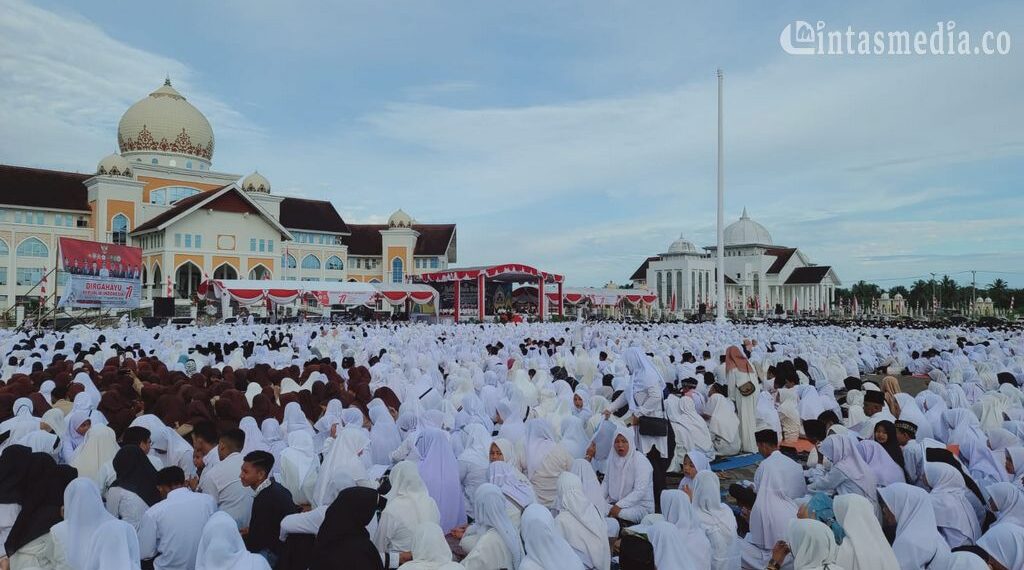 [Foto] Aceh Utara Berzikir Sambut HUT RI ke 77 dan Tahun Baru Islam