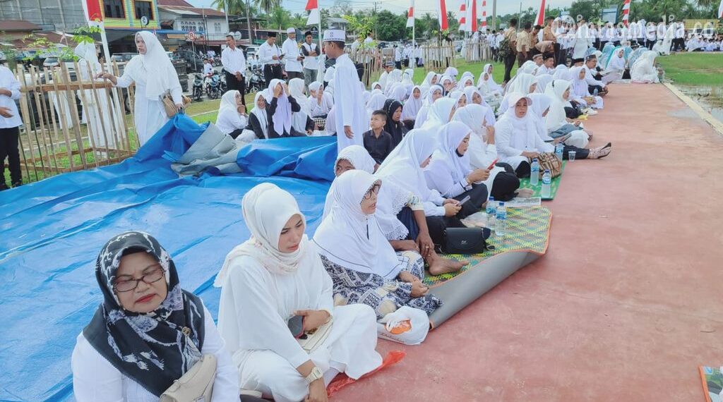 [Foto] Aceh Utara Berzikir Sambut HUT RI ke 77 dan Tahun Baru Islam