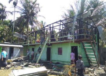 Dayah Madinatuddiniyah Babul Huda Paloh Lada Terbakar, 6 Bilik Hangus