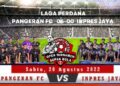 Inpres Jaya Vs Pangeran FC Tampil Pada Laga Pembuka Open Turnamen Sepakbola Facrul Razi Cup