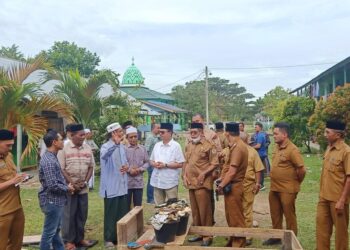 Pj Bupati Aceh Utara Tinjau Langsung Dayah Madinatuddiniyah Pasca Kebakaran