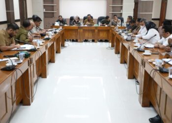 Pembangunan Waduk Kertoe Dipacu, Pj Bupati Aceh Utara Gelar Rapat Forkopimda