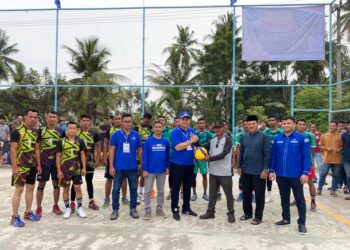 Delapan Tim Meriahkan Turnamen Bola Voli AHY Cup Aceh Utara