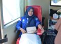 Rayakan HUT Ke-21, Demokrat Aceh Utara Kumpulkan 110 Kantong Darah