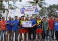 Lhoksukon – Berhasil Mengalahkan Adoe VC dengan Skor 3-2 Alue Itam VC Keluar Sebagai Juara AHY CUP 2022 di Lapangan Gampong Meunasah Meuje, Kecamatan Lhoksukon