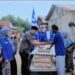 DPD PAN Lhokseumawe Bantu Rehab Rumah Korban Musibah Angin Kencang