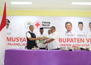 Tantawi Pimpin Palang Merah Indonesia (PMI) Kabupaten Aceh Utara
