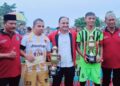 Nisam Putra Juara Turnamen Sepakbola Piala Fachrul Razi di Aceh Utara