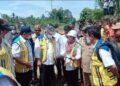 Menteri Basuki Tinjau Tanggul Jebol Penyebab Banjir Aceh Utara