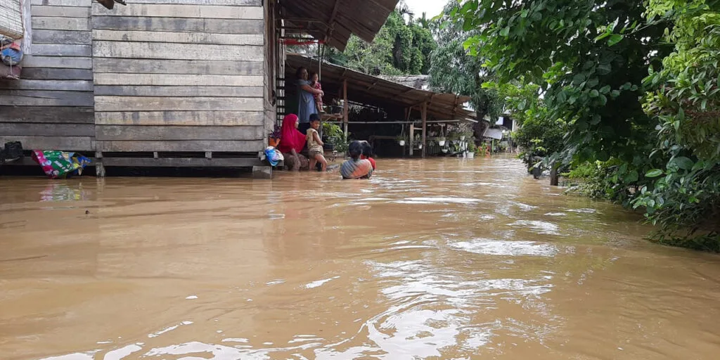 Diguyur Hujan Deras, Banjir Rendam 3 Kecamatan di Langsa