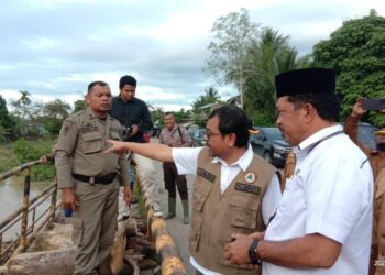 Pj Bupati Aceh Utara Tinjau Lokasi Banjir