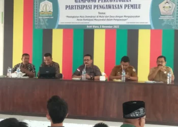 Cot Girek Jadi Desa Percontohan Partisipasi Pengawasan Pemilu