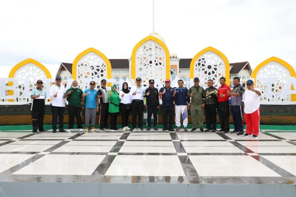 Gerak Jalan Santai Meriahkan HKN Aceh Utara