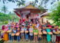 Relawan Rangkang Pustaka Adakan Maulid dan Penyerahan Beasiswa Kepada Anak Yatim