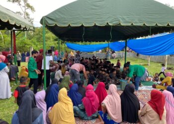 Mahasiswa KKN-PPM Turut Serta dalam Acara Maulid di Gampong Panton Rayeuk II