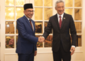 Anwar Bertemu Perdana Menteri Lee dalam Kunjungan Resmi ke Singapura