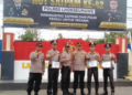Tiga Satpam Berprestasi Terima Penghargaan Kapolres Lhokseumawe