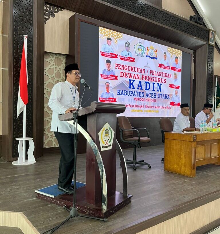 H. Abdul Mukti Umar Terpilih Sebagai Ketua Kadin Aceh Utara