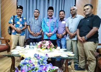 Pj Bupati Sambut Baik Audensi Pengurus PWI Aceh Utara