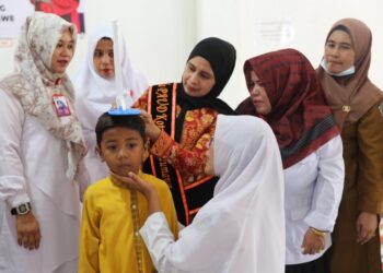 Serahkan PMT, Bunda PAUD Lhokseumawe Harap Orangtua Peduli Asupan Gizi Balita