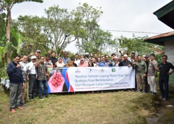 USAID SEGAR dan PT Indo Cafco Luncurkan Program Sekolah Lapang untuk Petani Kopi