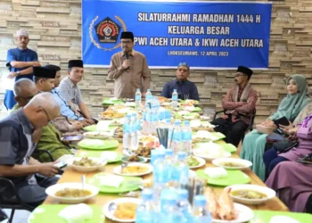 PWI Aceh Utara Sukses Gelar Buka Puasa Bersama