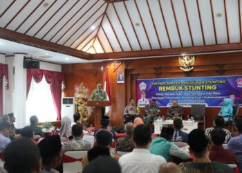 Rembuk Turunkan Angka Stunting, Pj Minta Alokasi Dana Pokir