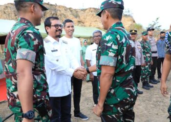 Pj Bupati Aceh Utara Dampingi Pangdam IM Tinjau Lahan Jagung di Sawang