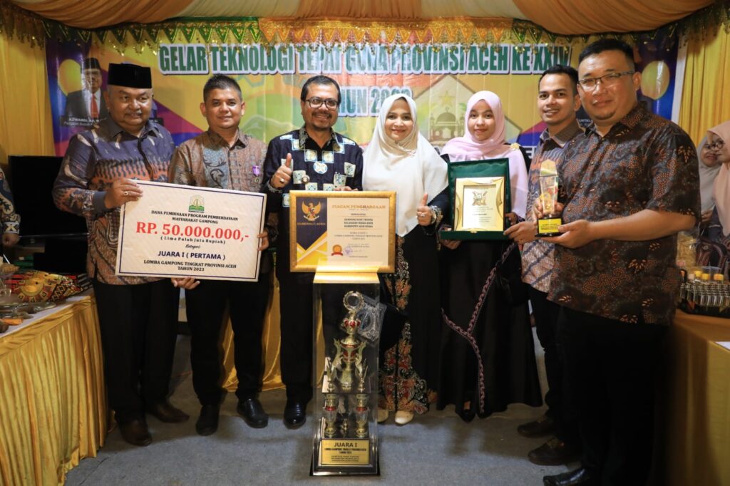 Aceh Utara Sabet Dua Piala Pada Ajang Gelar TTG Aceh
