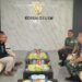 Pererat Silaturahmi, Kepala BI Lhokseumawe Berkunjung ke Korem 011/LW
