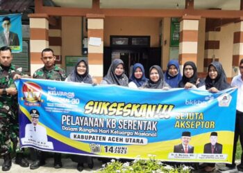Pemkab Aceh Utara : Sukseskan Kegiatan Pelayanan Serentak KB Sejuta Akseptor