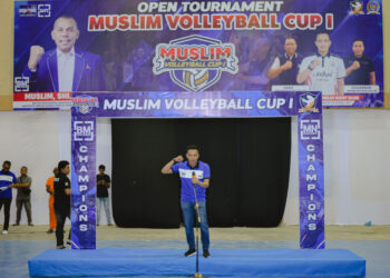 Turnamen Muslim Volley Cup I Resmi Bergulir, Delapan Tim Perebutkan Tropi Juara
