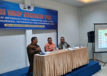 Aceh Utara Gelar FGD Integrasi Informasi Publik dan Pendampingan bagi Pejabat Pengelola PPID
