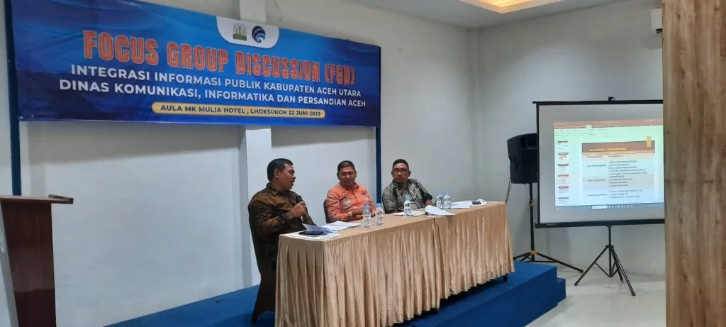 Aceh Utara Gelar FGD Integrasi Informasi Publik dan Pendampingan bagi Pejabat Pengelola PPID