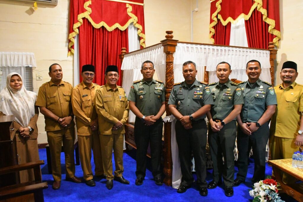 Danrem 011/Lilawangsa Berkunjung ke Situs Bung Karno di Pendopo Bireuen