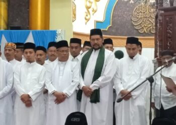 Pengurus Baru BKM Masjid Agung Baiturrahim Lhoksukon Dikukuhkan Oleh PJ Bupati Aceh Utara