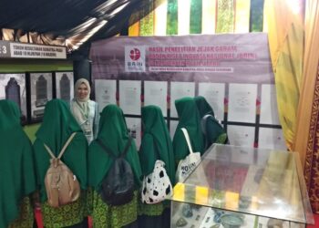 BRIN Memperkaya Data Pamer di Anjungan Aceh Utara pada PKA ke-8