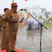 Diguyur Hujan Lebat, Upacara HKN Tetap Khidmat di Aceh Utara