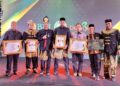 Pj Bupati Aceh Utara Terima Penghargaan dari Mendes PDTT-RI Pada Malam Puncak LDWN 2023