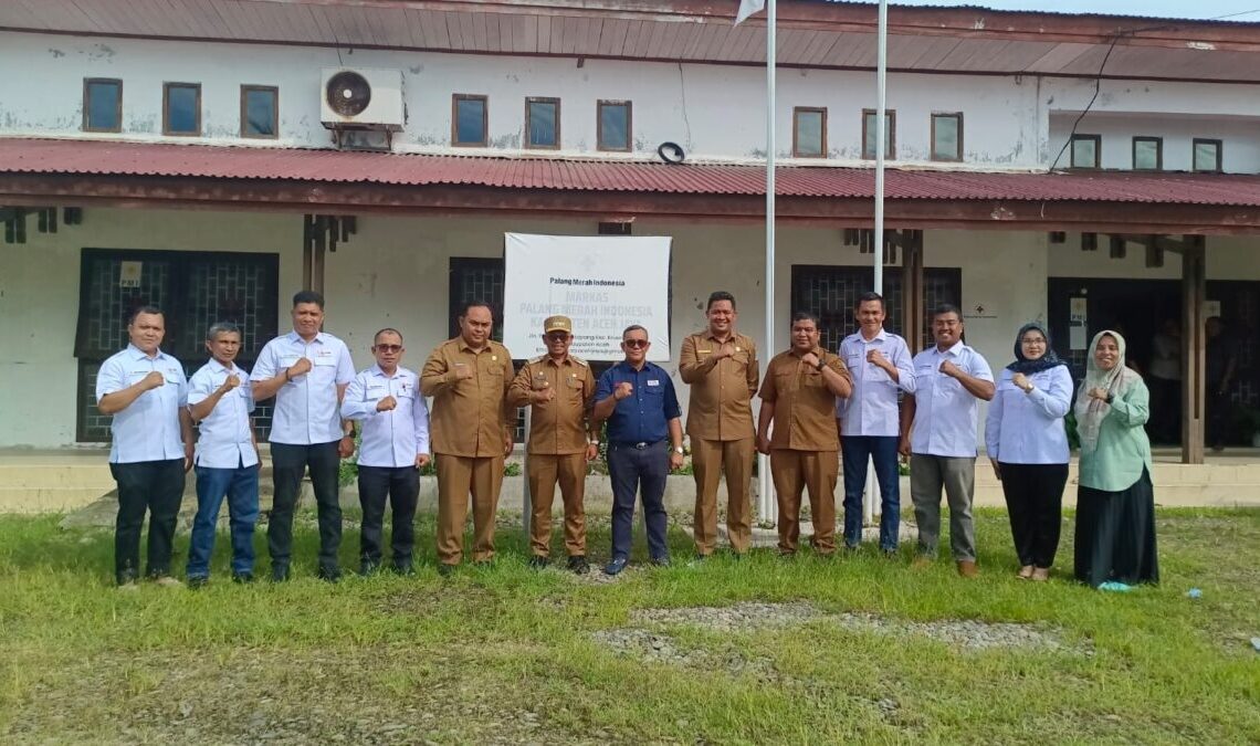Pj Bupati Aceh Jaya Apresiasi Peran PMI dalam Penanganan Bencana