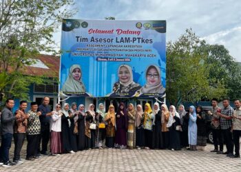 Asesor LAM-PTKes Kunjungi Fakultas Fikes UMMAH Bireuen